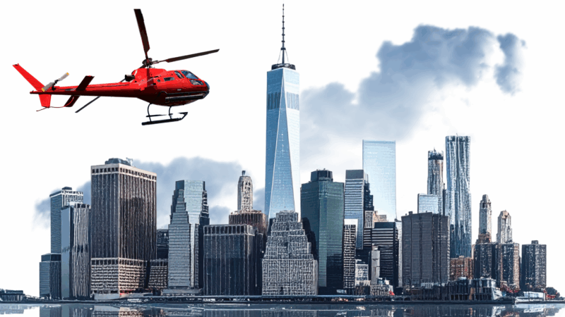 Central Park von oben Helikopter Tour