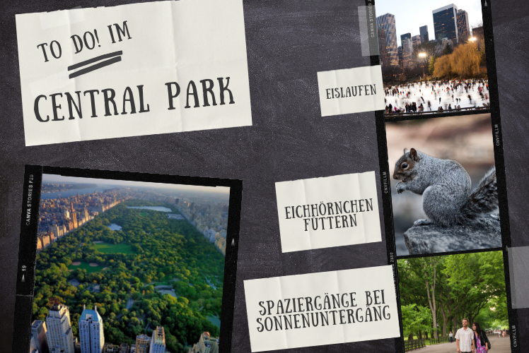Was kann man im Central Park machen