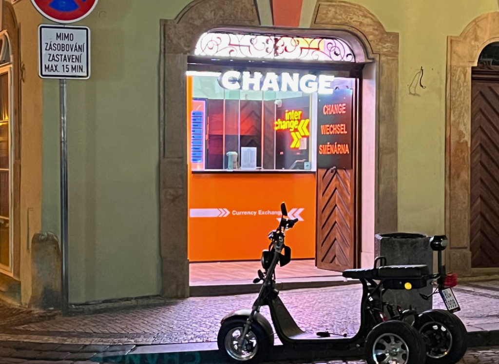 Wechselgeldstuben Prag Touristenfalle