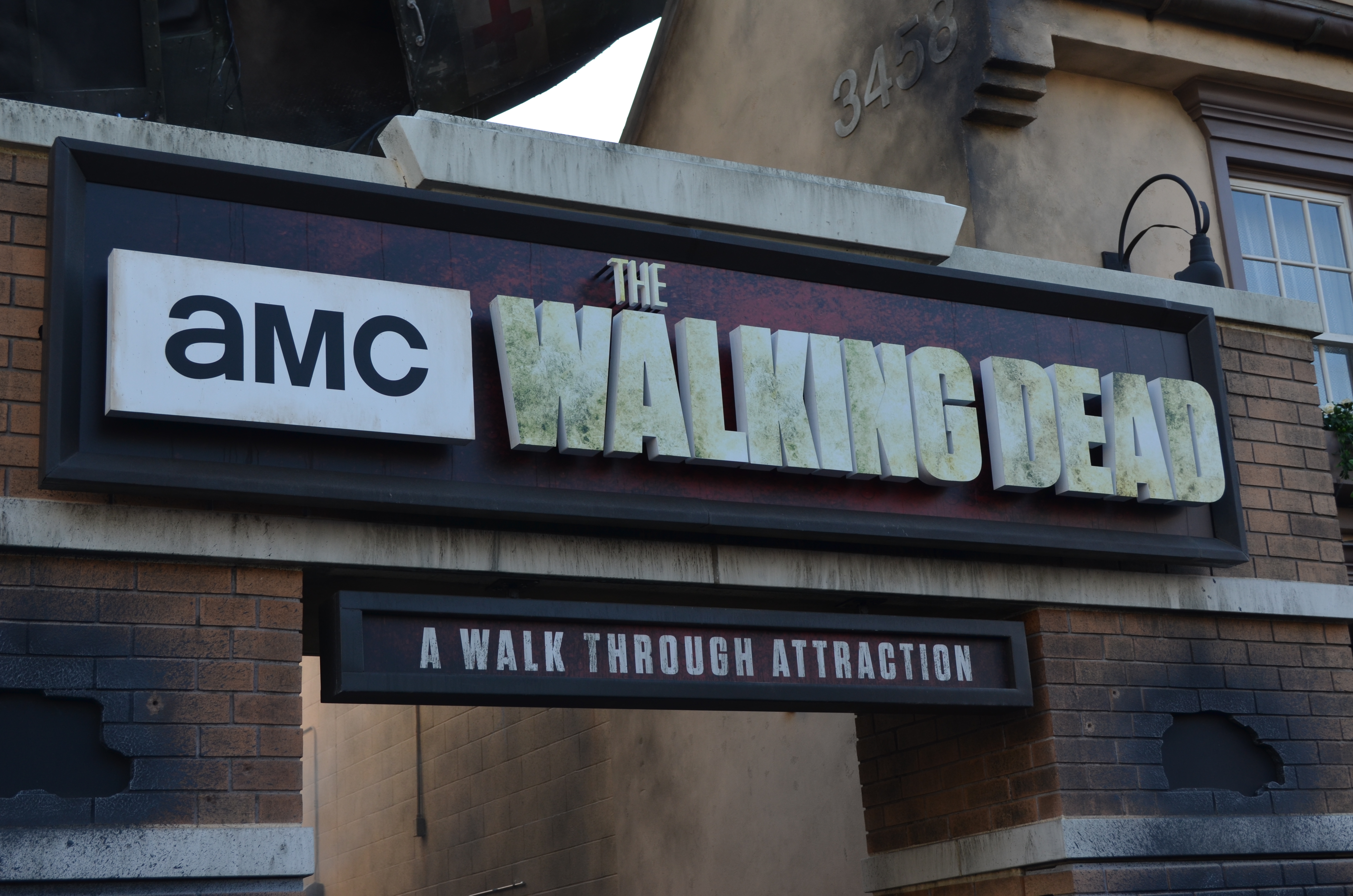 the walking dead Universal Studio Hollwood