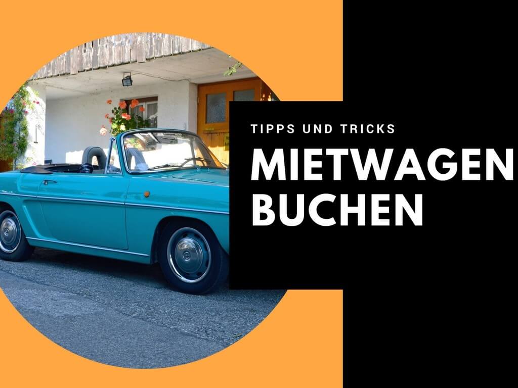 Mietwagen buchen