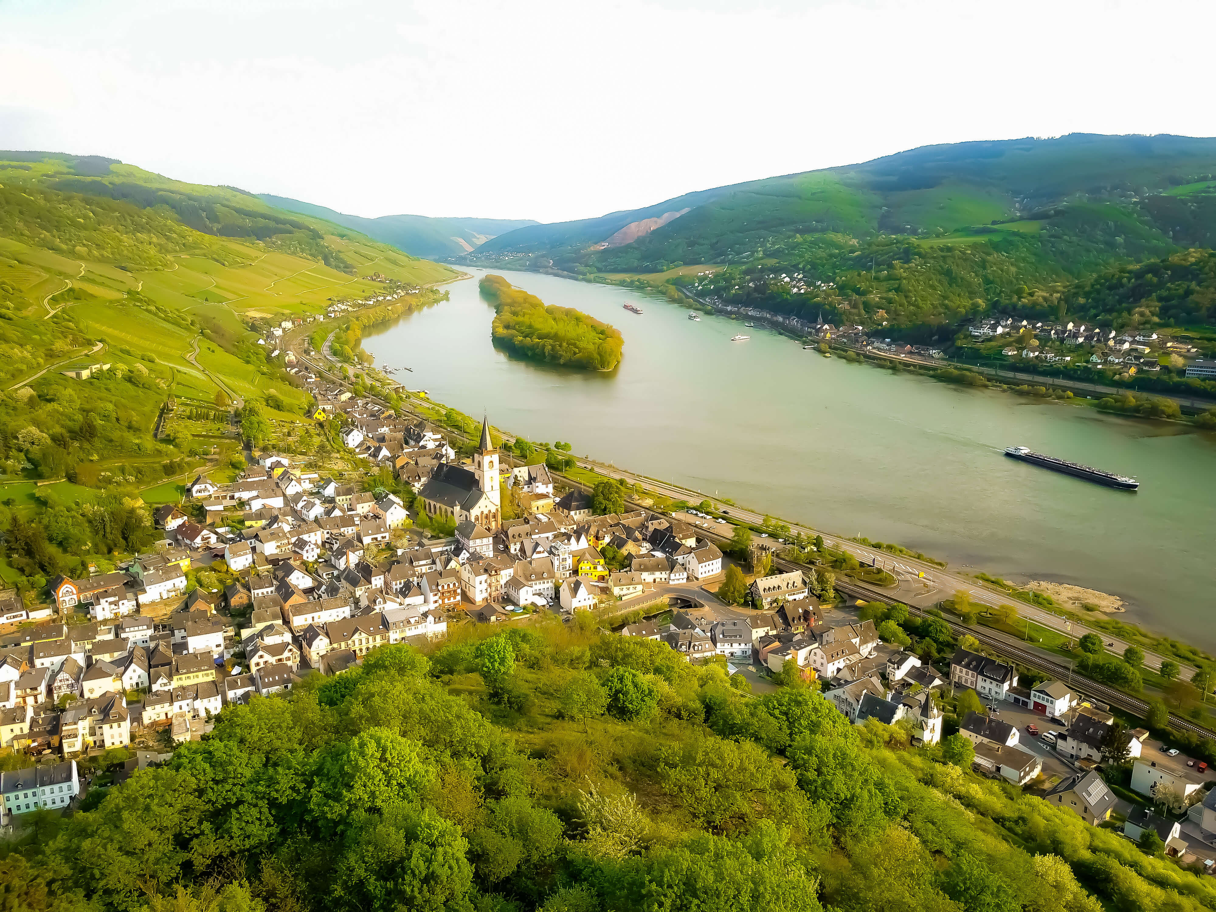Rheingau Rhein Lorch