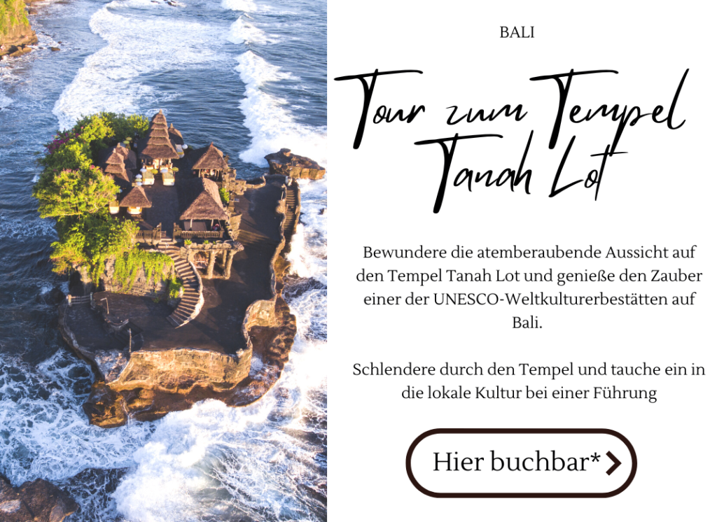 Tanah Lot Tempel Bali geführte Tour buchen