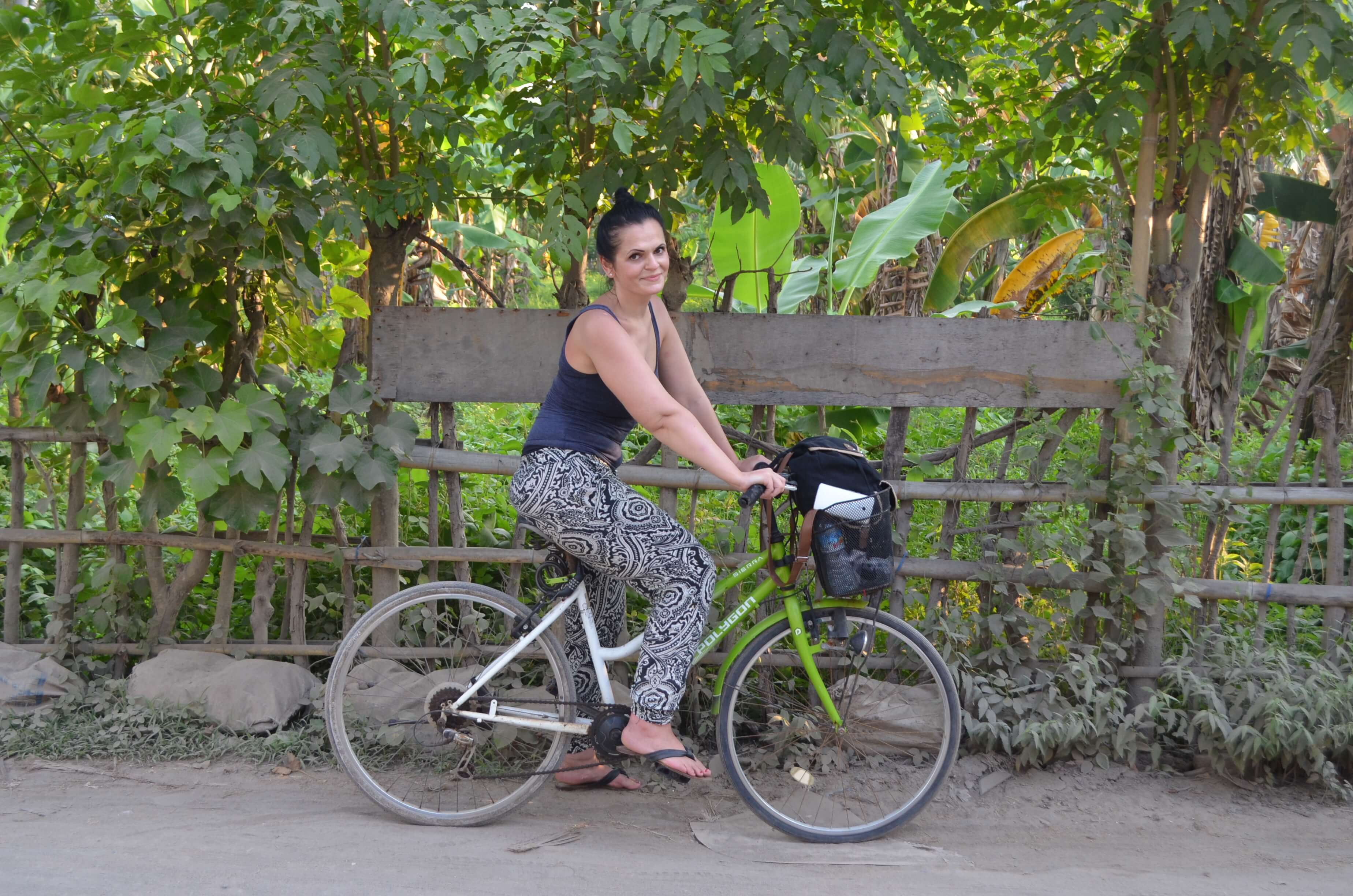 Fahrrad fahren auf Gili Trawangan