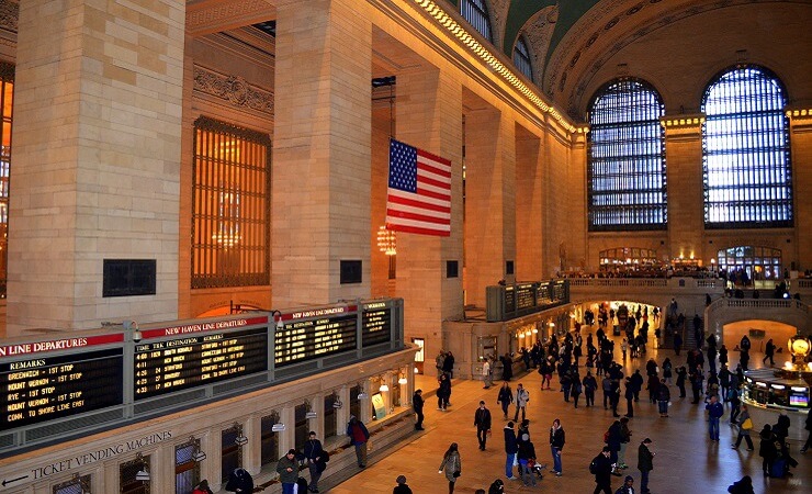 Grand Central Station - ein beliebter Fotospot in New York