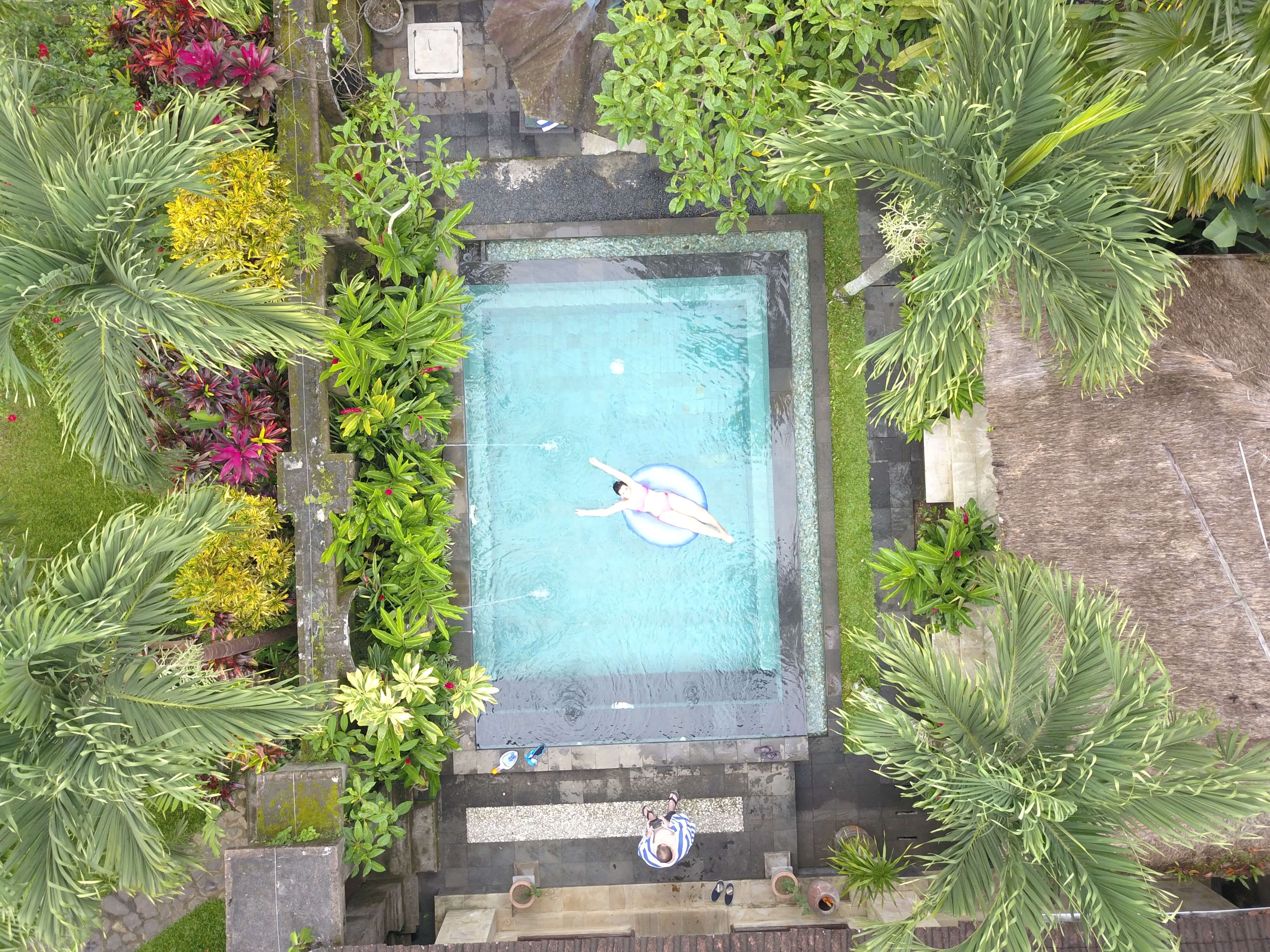 reisen mit einer drohne - Bali Drohnenblid