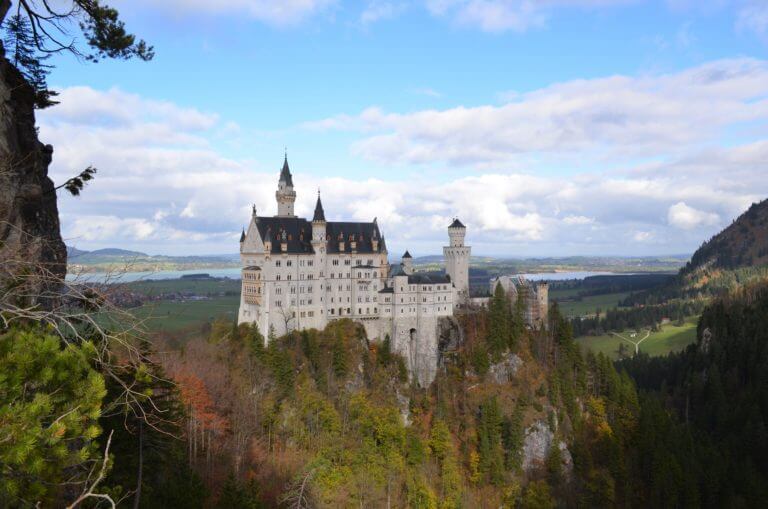 Schöne Urlaubsbilder vom Schloss Neuschwanstein