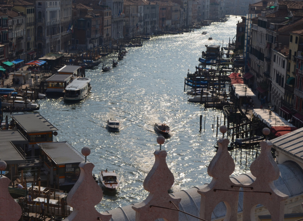 Kostenlose Aussichtsplattform Einkaufszentrum Venedig