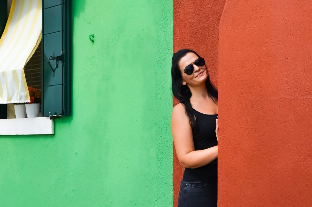 Burano bunte Häuschen