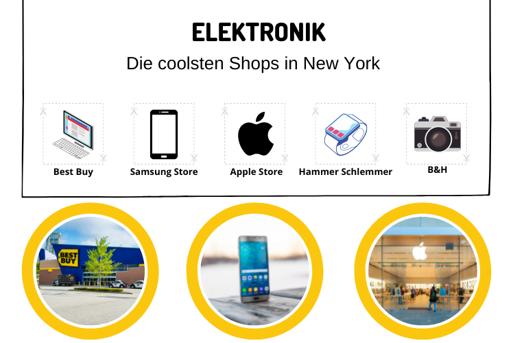 Elektronik Geschäfte New York