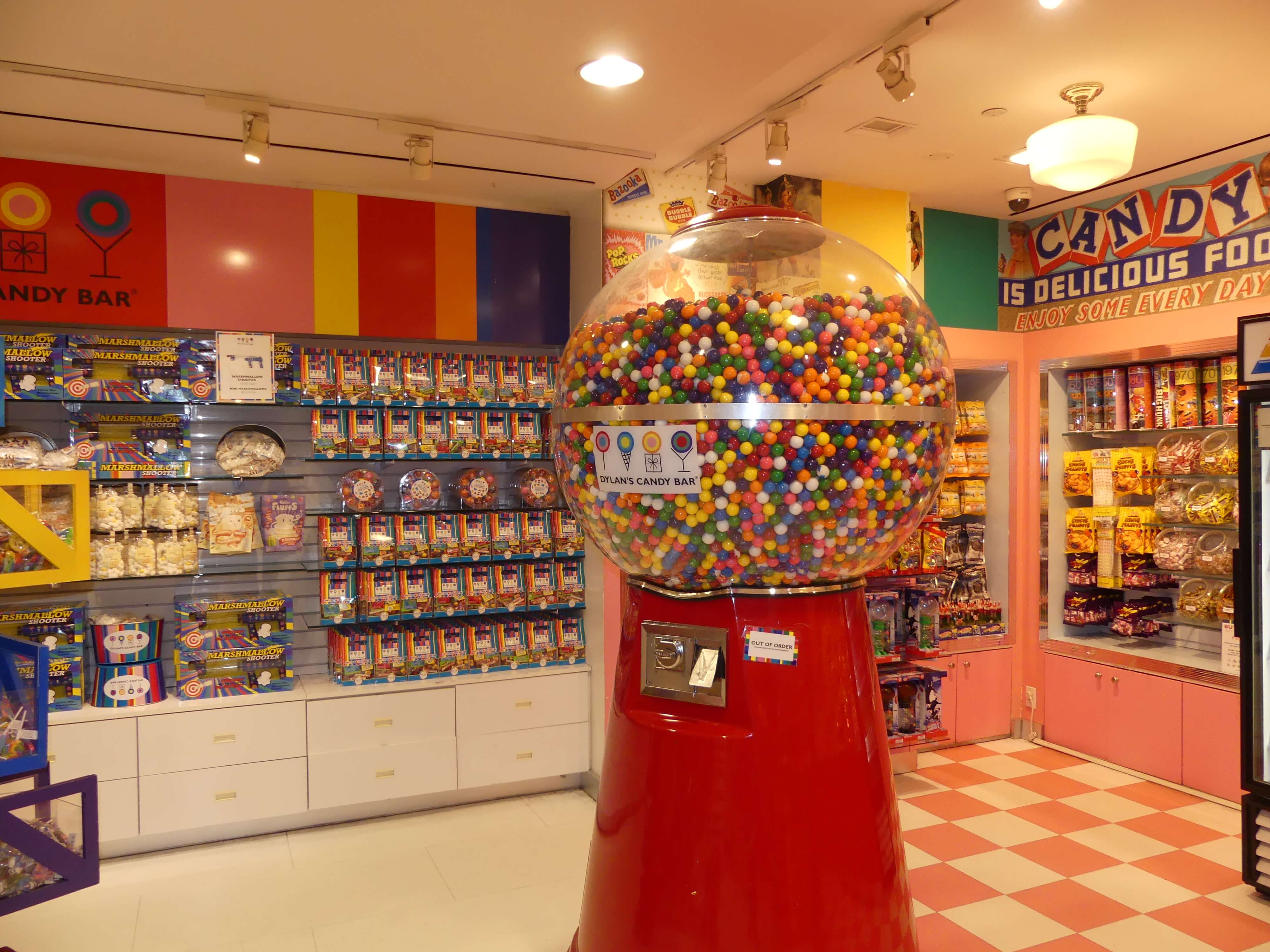 Bunte Süßwaren in Dylan`s Candy Var in New Nork