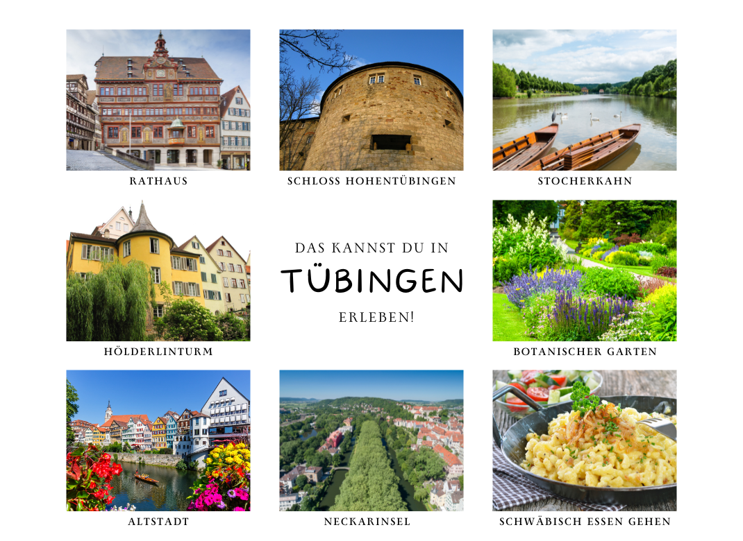 Sehenswürdigkeiten von Tübingen