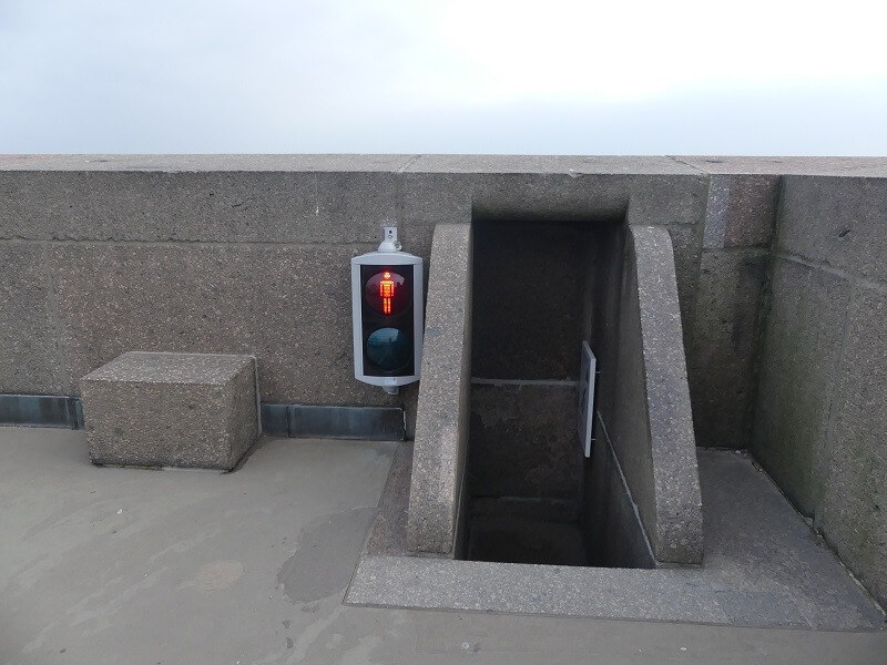 Die Aussichtsplattform auf dem Völkerschlachtdenkmal