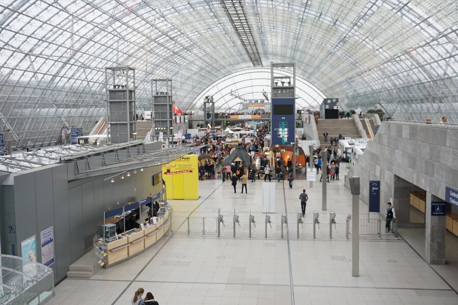 Messe Eingang Leipzig