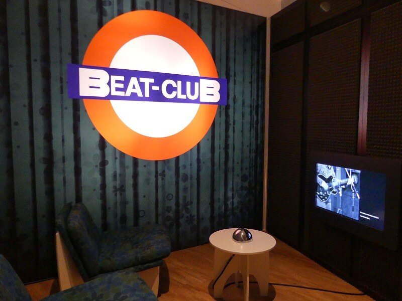 Der Beat Club bei der Oh Yeah Popmusikaustellung