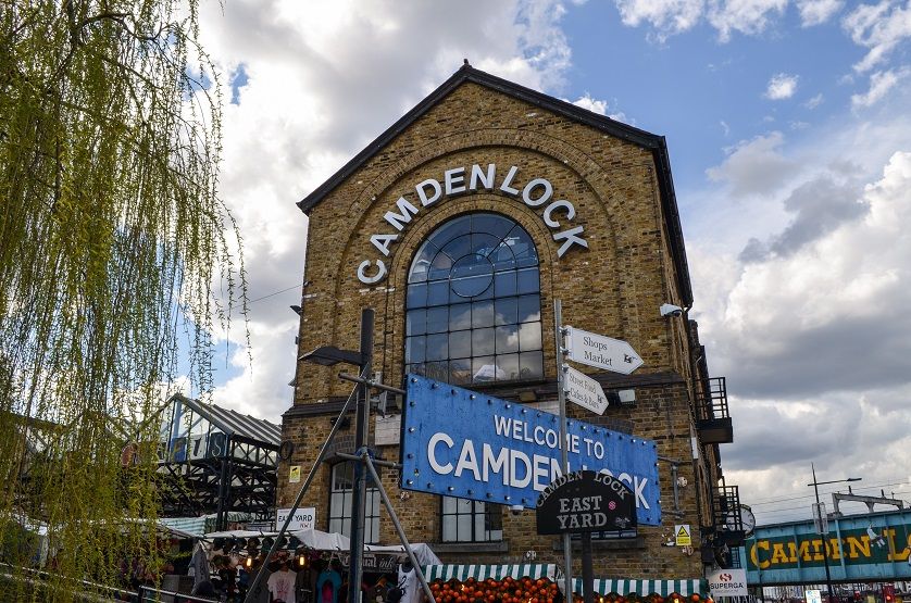 Der Camden Lock Markt in London