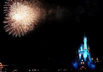 Feuerwerk Disneyland Tokio