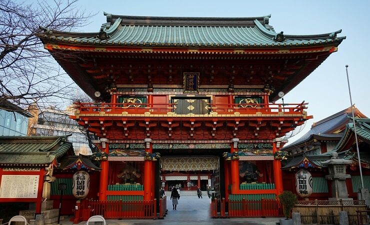 Kanda Myōjin Schrein in Akihabara