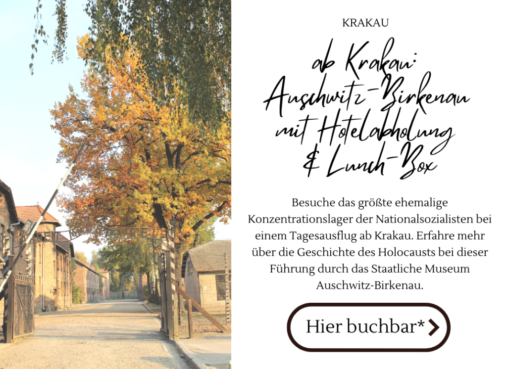 Konzentrationslager Auschwitz geführte Tour ab Krakau
