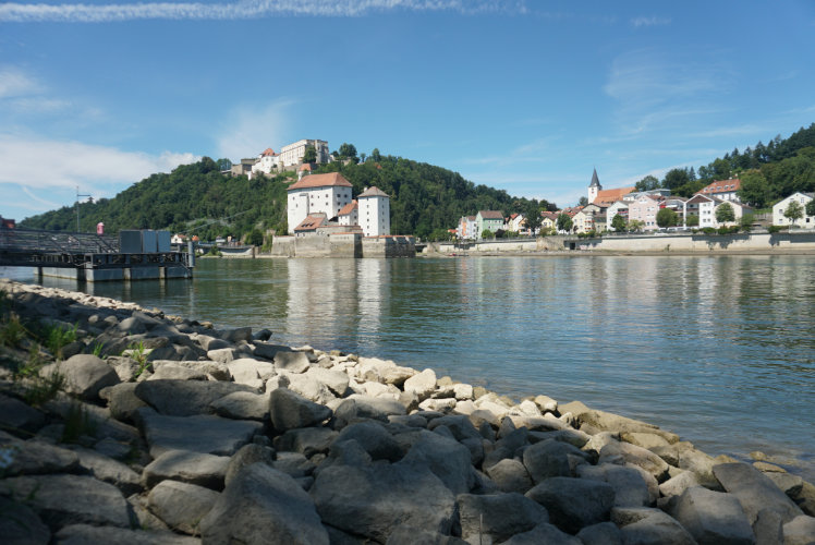 Flüsse in Passau Donau Ilz Inn Sehenswürdigkeiten