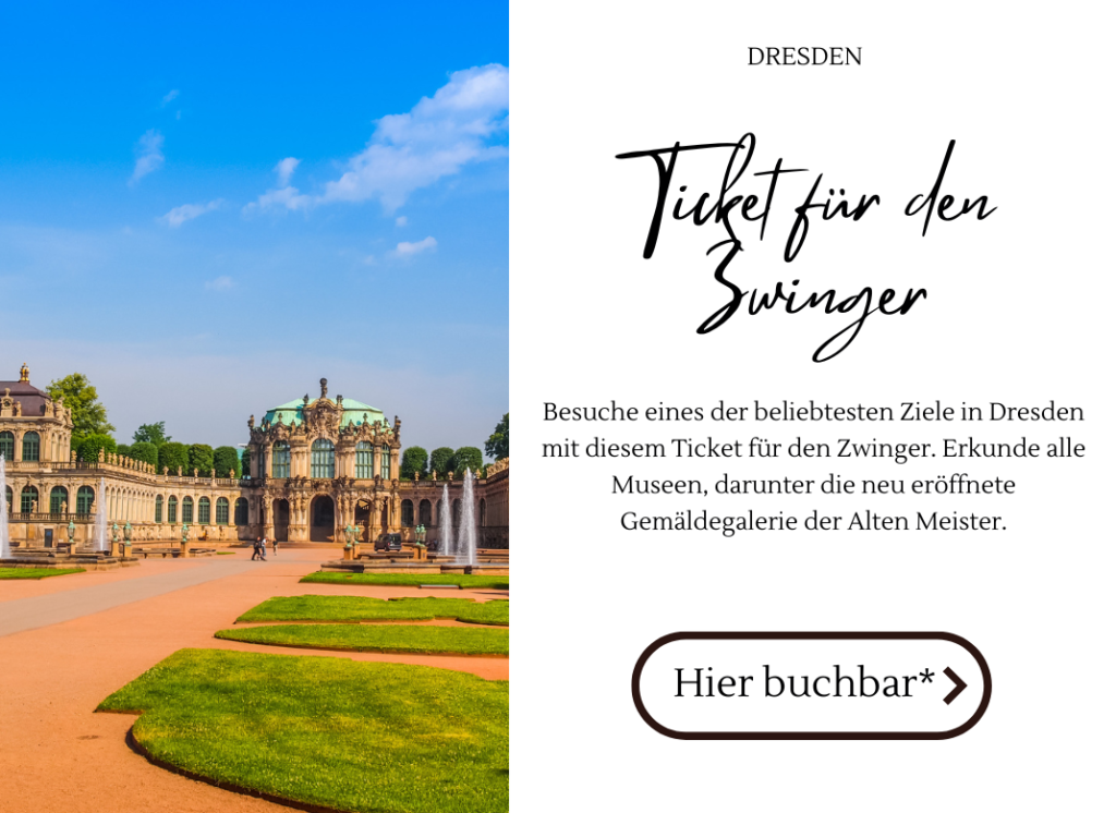 Zwinger Dresden online Tickets kaufen