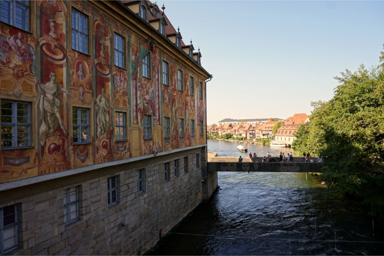 Bamberger Rathaus Fluss