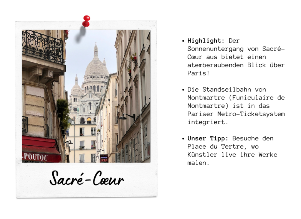 Sacré-Cœur lohnt sich ein Besuch