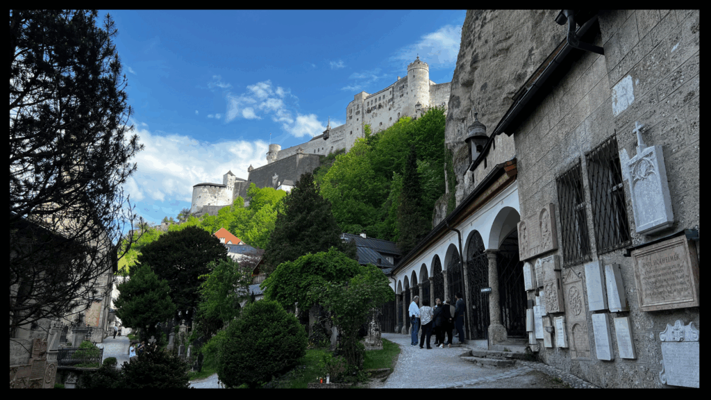 blick auf Salzburg mit Festung Hohensalzburg